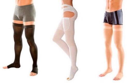 maglia compressiva per vene varicose